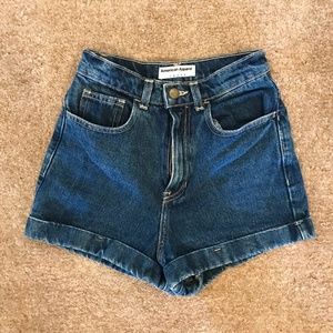American Apparel High-Waisted Shorts